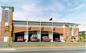 New Fire Department building.