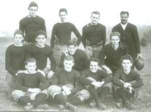 Wellesley High School Football team, 1913.