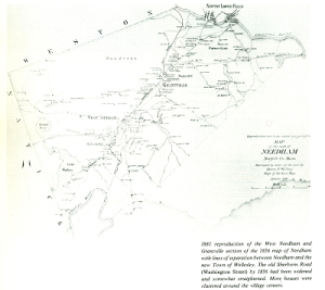 Map of Needham 1881 including Grantville