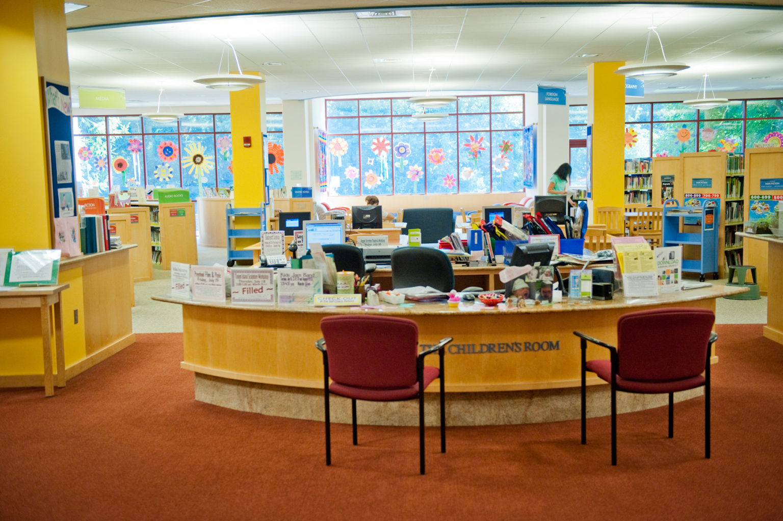 wellesley children's room Wellesley Free Library