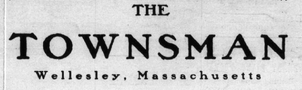 The Townsman, Wellesley Massachusetts