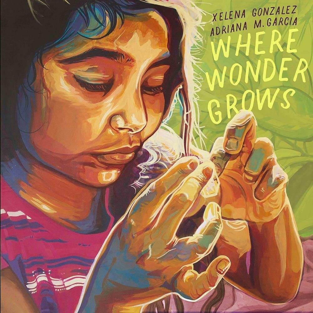 Cover of Where Wonder Grows, with a child looking at something in their hands