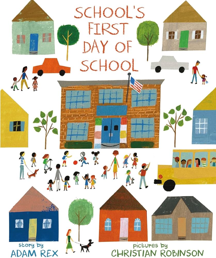 school's first day of school cover
