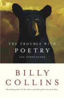 Cover art for book titled, "The Trouble with Poetry."